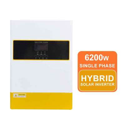 6.2KW Hybrid Solar Inverter 48V MPPT Pure Sine Wave